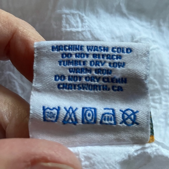 Sea Breeze cotton embroidered midi dress sleeveless V-neck feminine beachy S - Picture 5 of 5